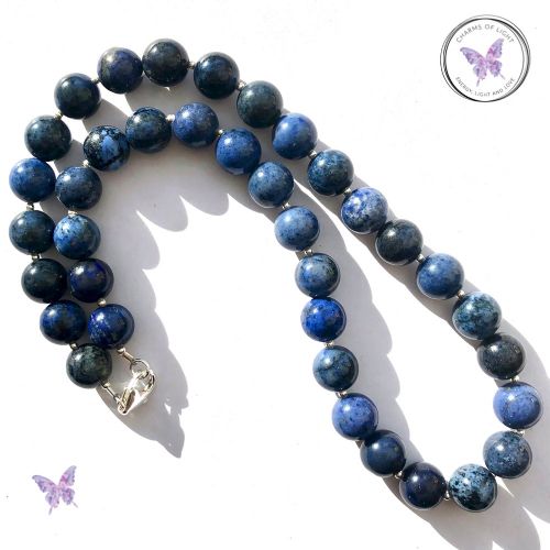 Dumortierite Bead Necklace